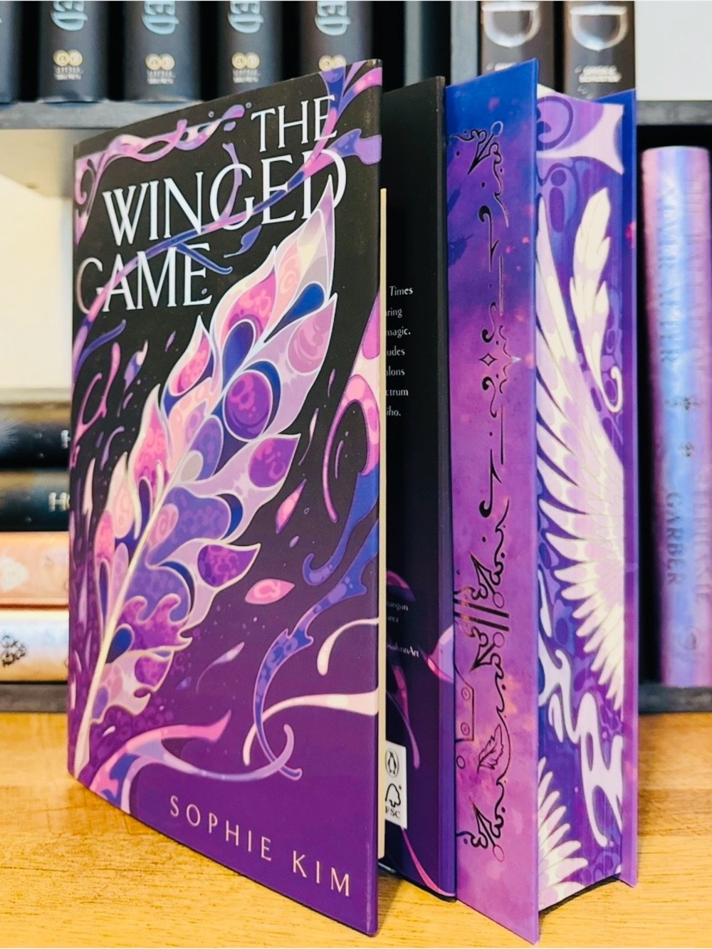 Fairyloot Exclusive Edition The Winged Game by Sophie Kim